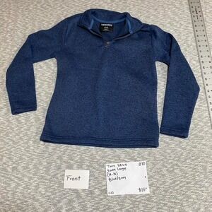 Tony Hawk blue quarter zip sweatshirt youth Size L (14-16). SKU870